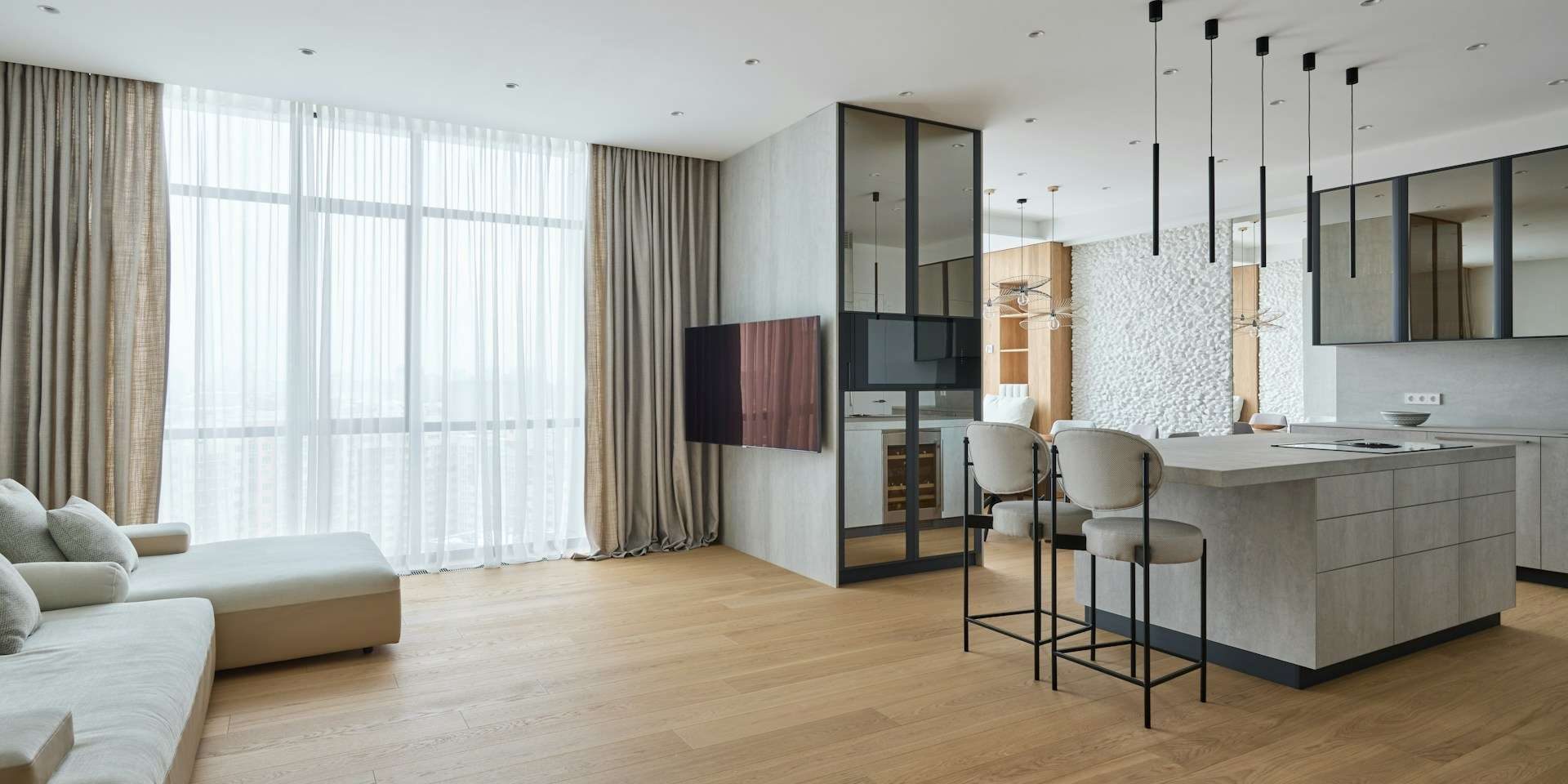open floor plan